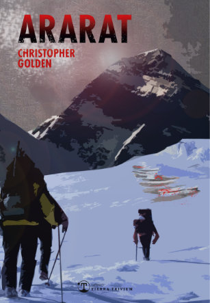 Ararat de Christopher Golden, portada de la edición en Español.