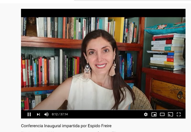 Espido Freire Conferencia Inaugural Espacio 17 Musas