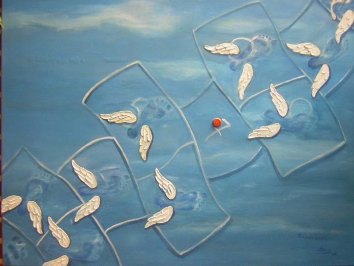 Inspiracion. Óleo de Sula Stagnaro-Argentina-Rayuela