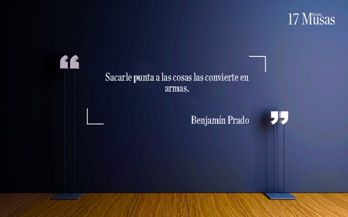 Sacarle punta a las cosas las convierte en armas.