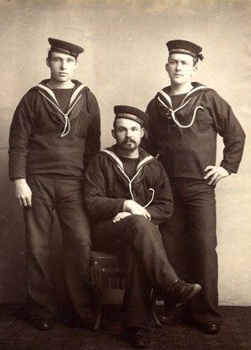 Supervivientes del HMS Serpent