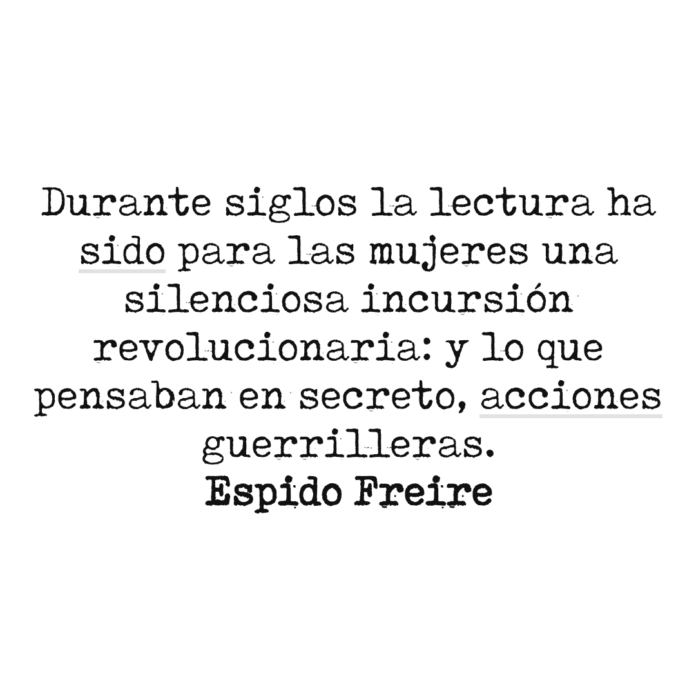 Durante siglos la lectura ha sido... Aforismos Espidianos