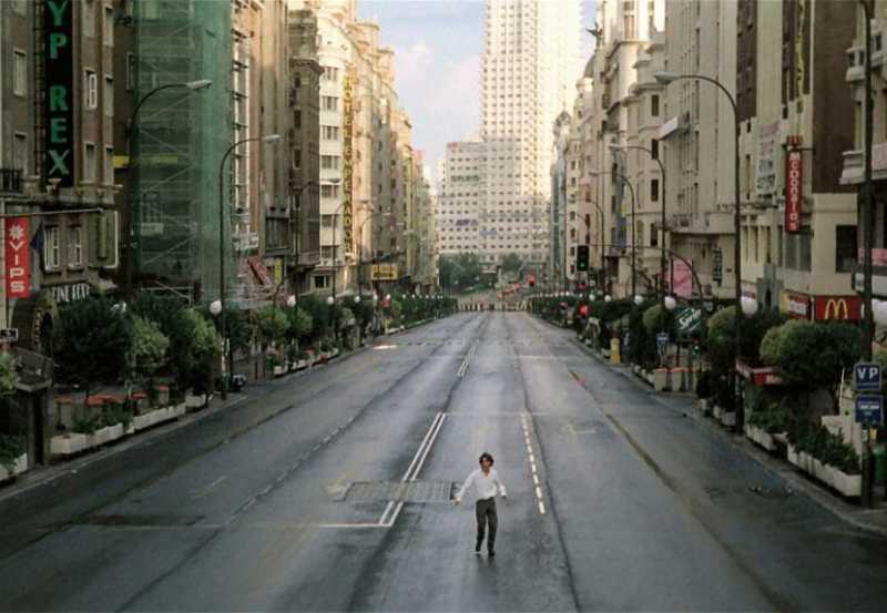 Abre los ojos, Alejandro Amenábar. Fotograma de la película.