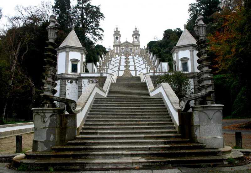 Santuario Bom Jesus, Ruta norte de Portugal