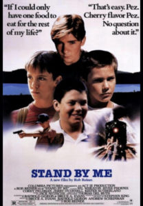 Cartel Cuenta conmigo Stand by Me de Rob Reiner