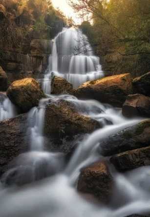 Cascada de Fervença Ruta norte de Portugal