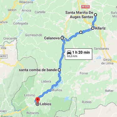 Ruta Rito Mozárabe, Orense