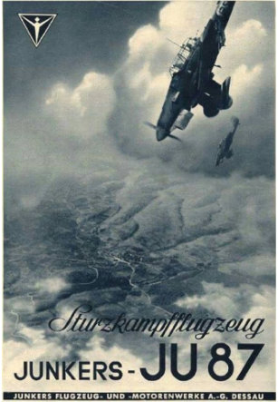 Cartel Sturzkampfflugzeug