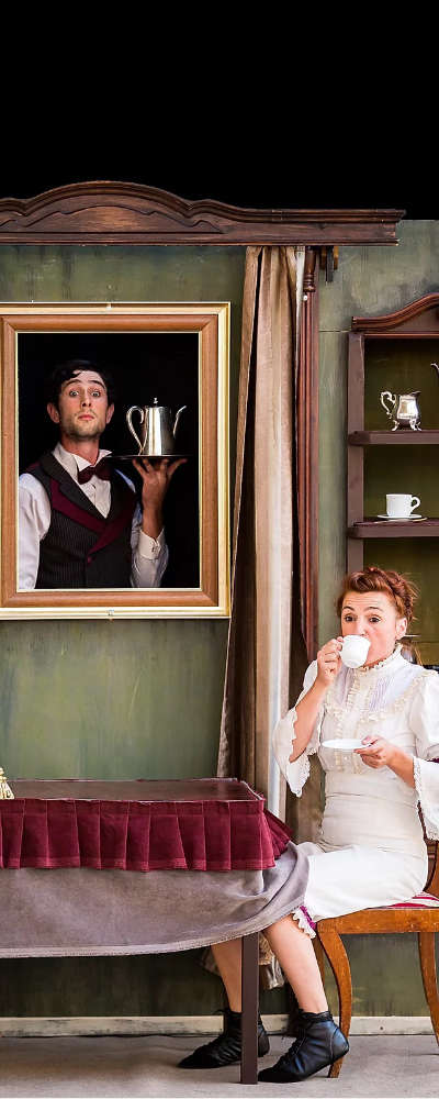 Escena de Tea Time Cirkofonic Jessica Capas