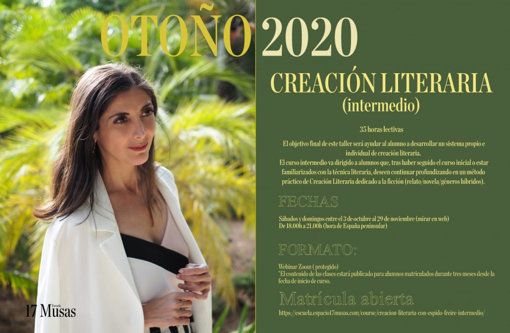 Espido Freire Creación Literaria Nivel Intermedio