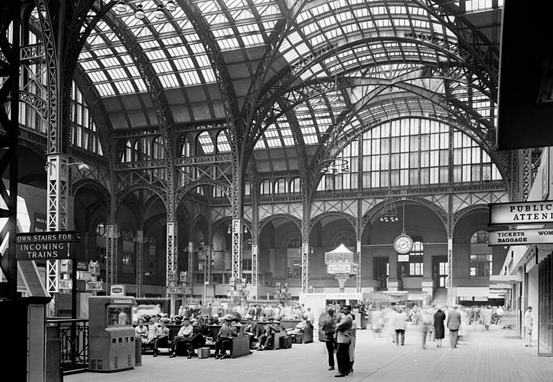 Estación de Pensilvania en Nueva York 1962