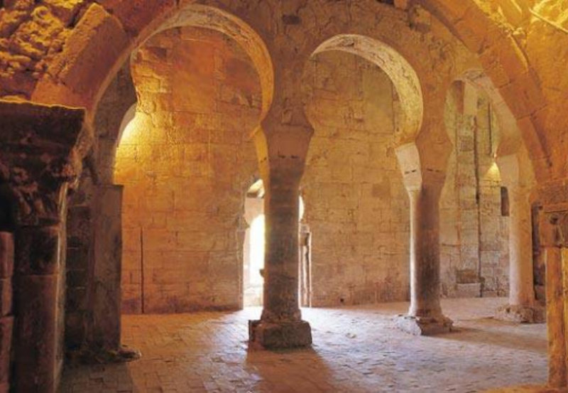 Interior del Monasterio Suso, en San Millán.