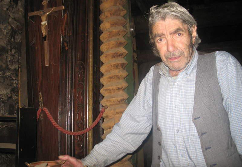 Joaquin Lence en la Taberna de Cacabelos