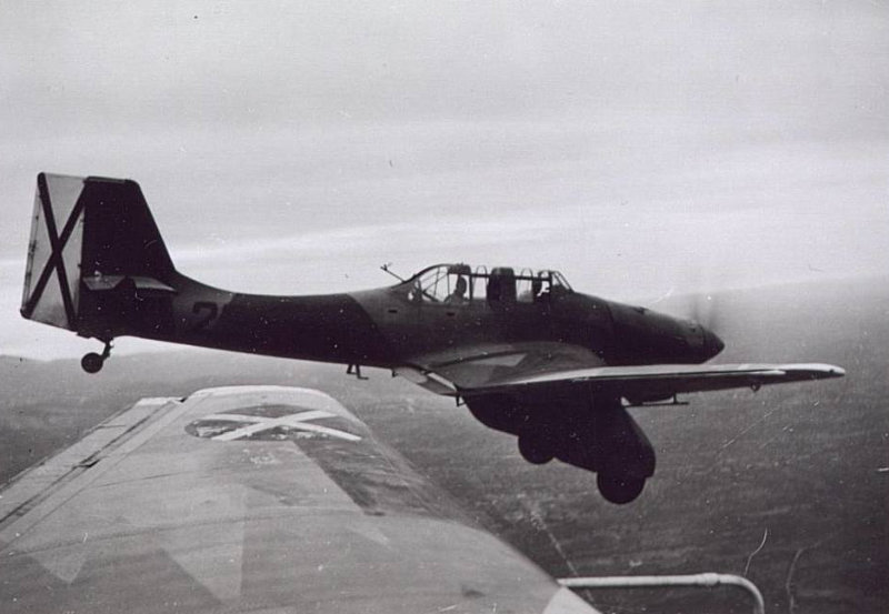Junkers Ju 87A de Condor Legion