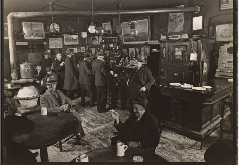 McSorley's Ale House15 East 7th Street Manhattan Berenice Abbott (1937)