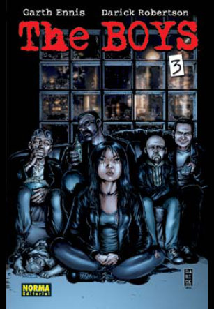 Portada #3 The Boys. Norma Editorial.