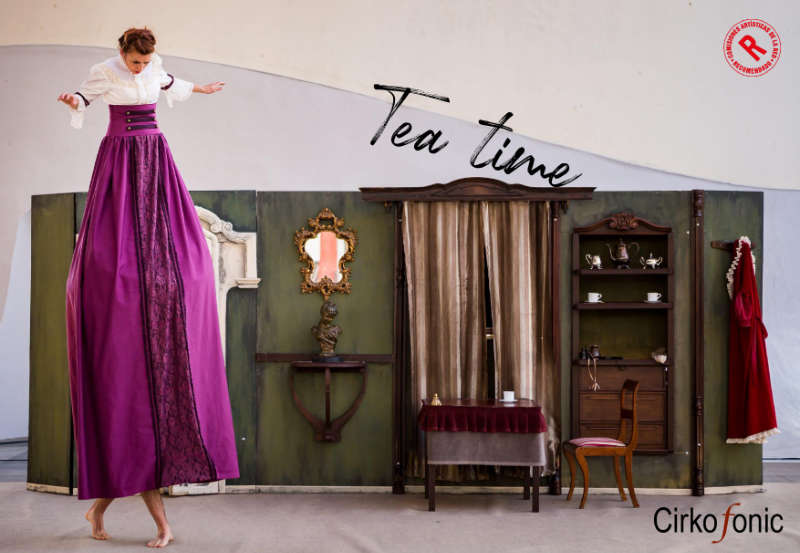 Tea Time de Cirkofonic recomendado por Red Española de Teatros. Foto Jessica Capas