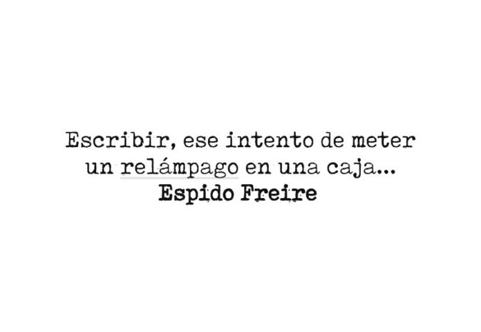 Escribir... Aforismos Espidianos