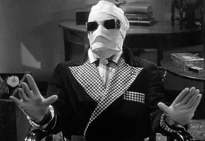 El hombre Invisible de James Whale - 1933