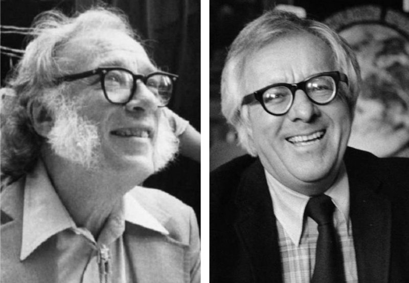 Asimov y Bradbury