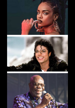 Rihanna, Michael Jackson y Dibango