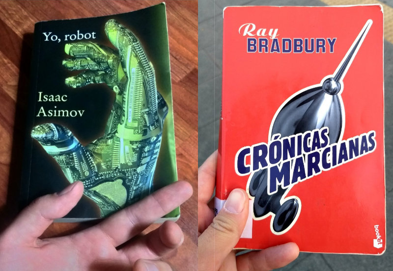 Portdas Yo, Robot y Crónicas Marcianas