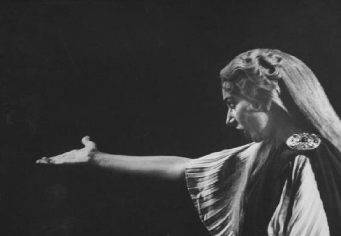 Maria Callas como Norma. 1960. Museo del Teatro Alla Scala, Milán, Italia.