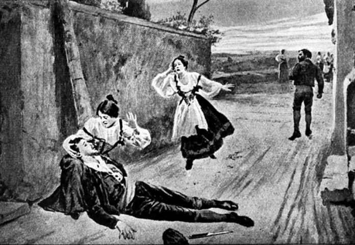 Cavalleria Rusticana, La ópera que grita como nosotros frente a un asesinato