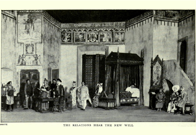 "Gianni Schicchi" White Studios (1918) – The Victrola book of the opera.
