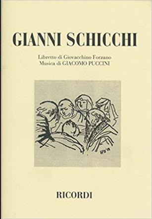 Partitura de "Gianni Schicchi" de la editorial Ricordi.