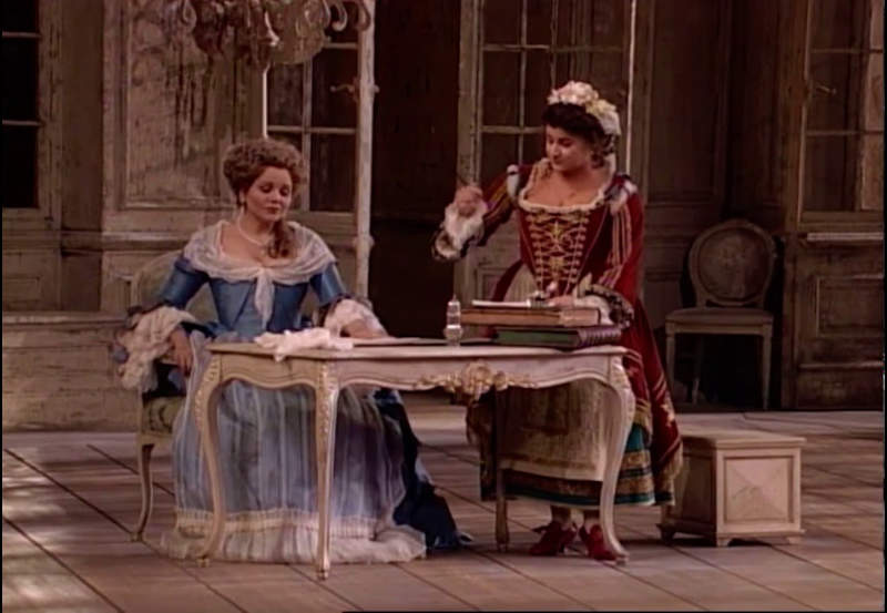 Las bodas de Figaro. Renée Fleming y Cecilia Bartoli. Metropolitan Opera of New York. 1998