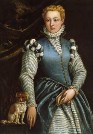 Retrato de Isabella Andreini. De Paolo Veronese. C.1590