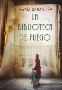 Portada La biblioteca de fuego Editorial Planeta