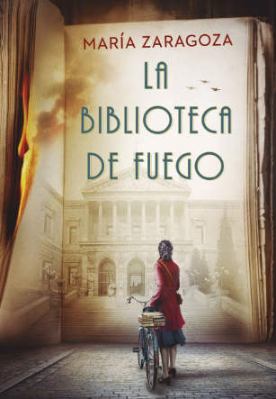 Portada La biblioteca de fuego Editorial Planeta
