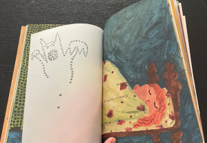 Página del libro infantil: cosas que vienen y van