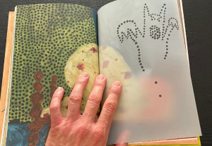 Página del libro infantil: cosas que vienen y van