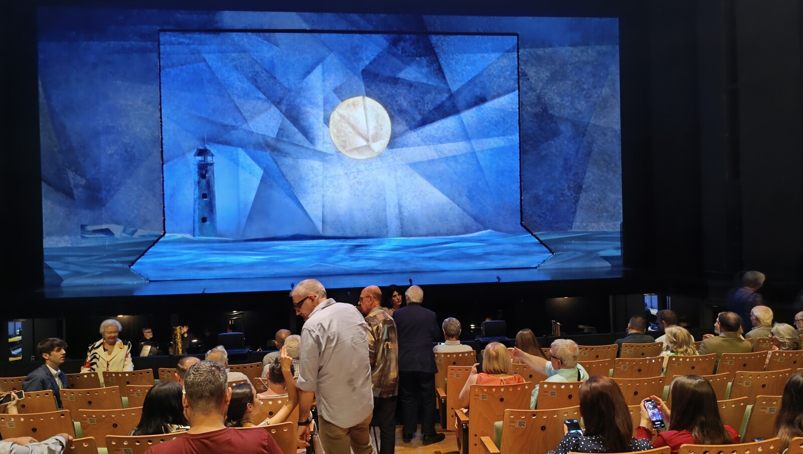 Cubismo, Los gavilanes, zarzuela, teatro, vestuario