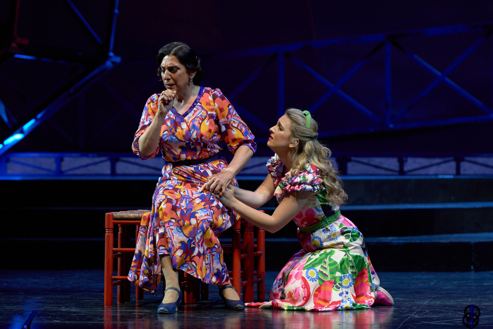 Cubismo, Los gavilanes, zarzuela, teatro, vestuario