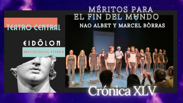 Méritos, teatro, Nao Albet, Marcel Bòrras, cometa, ego
