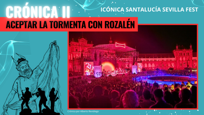 Rozalén, Tormenta, Abrazo, Icónica, Sevilla, Música, Partitura para el Fuego, trickster