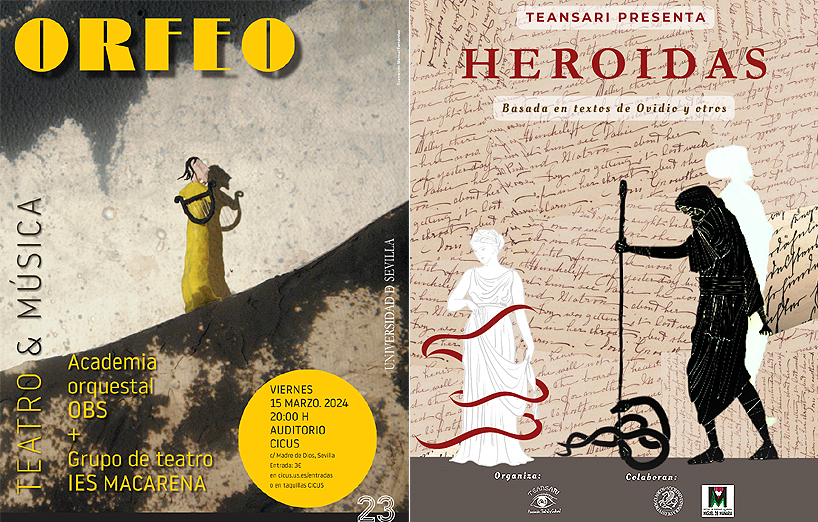 ARAMATA, tiempo, teatro, mitología, Ovidio, Grecia Clásica, grecolatino