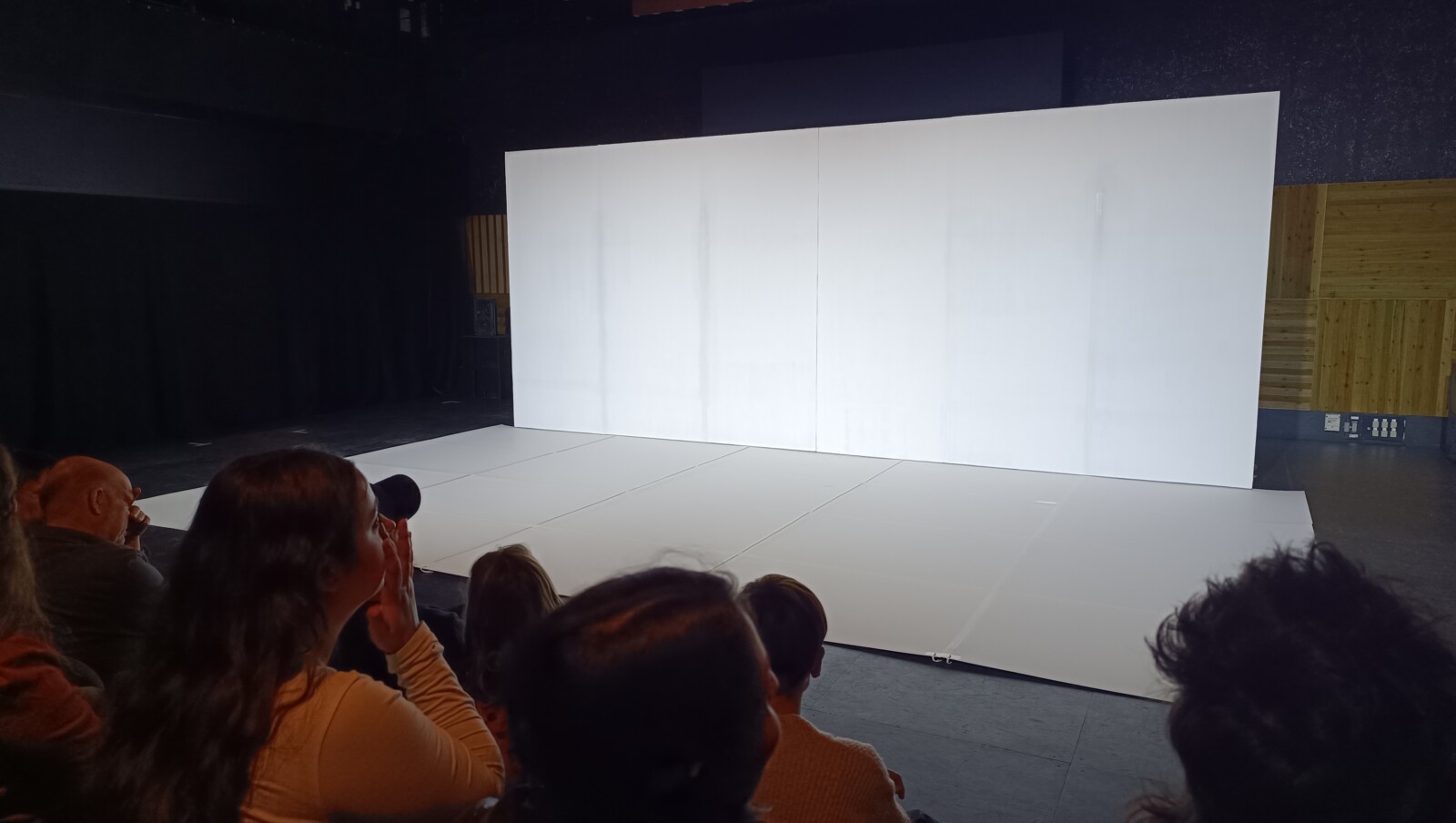 Tanya Beyeler, Gisbert, Apariencia, Intención, electrónica, escena, teatro central, 