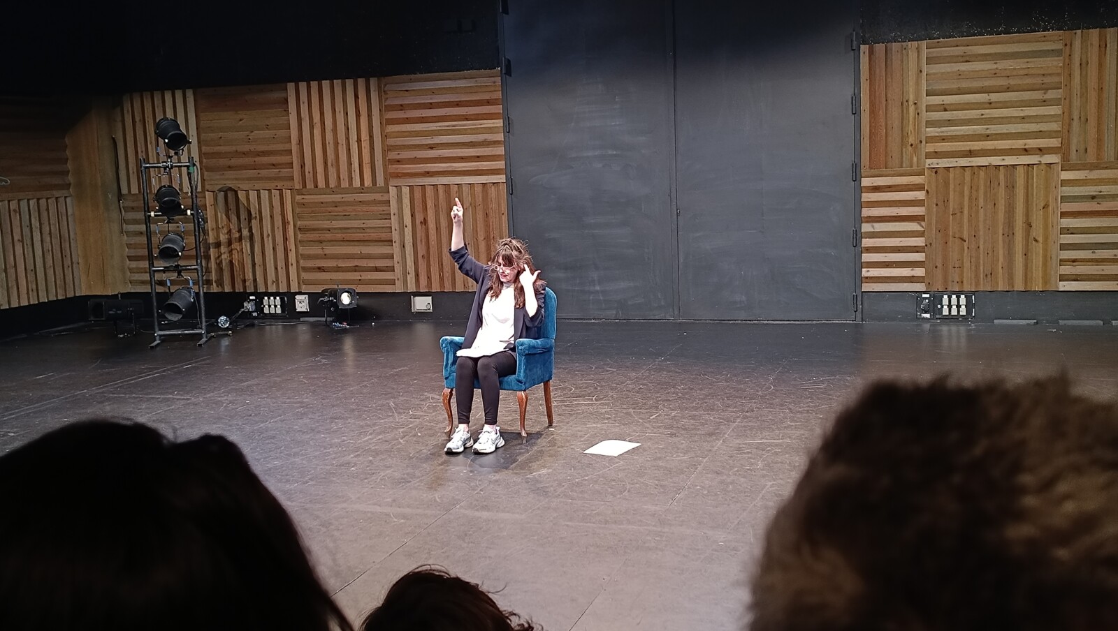 Fernanda Orazi, La persistencia, teatro, gaviota