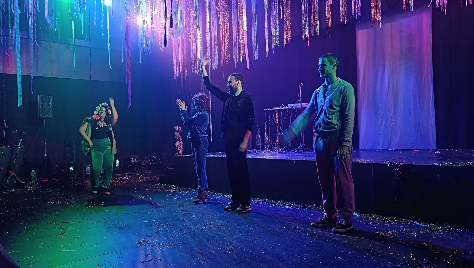 Pregón,  ANA SÁNCHEZ ACEVEDO, PEDRO ROJAS-OGÁYAR, TEATRO ANATÓMICO, scroll, pantalla 