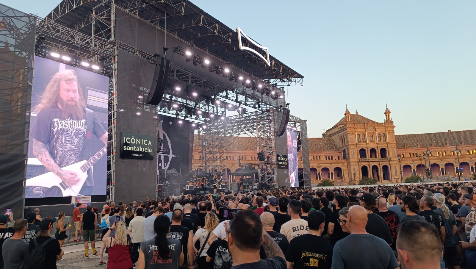 MEGADETH, metal, Angelus Apatrida, Icónica, Sevilla, Música, Partitura para el Fuego, trickster