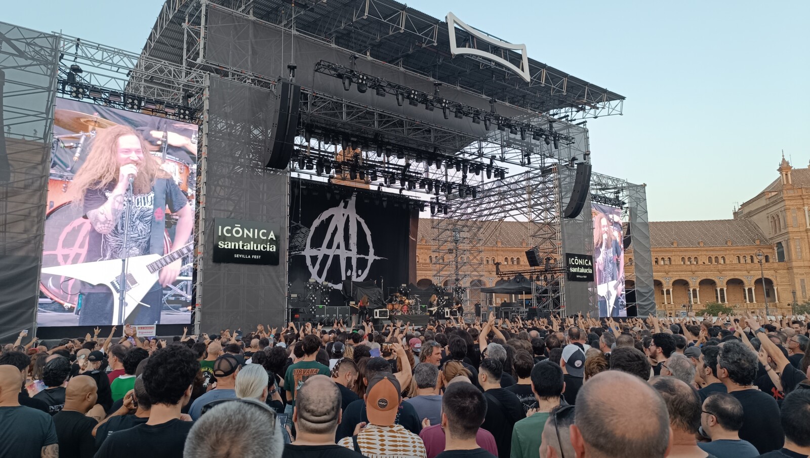 MEGADETH, metal, Angelus Apatrida, Icónica, Sevilla, Música, Partitura para el Fuego, trickster