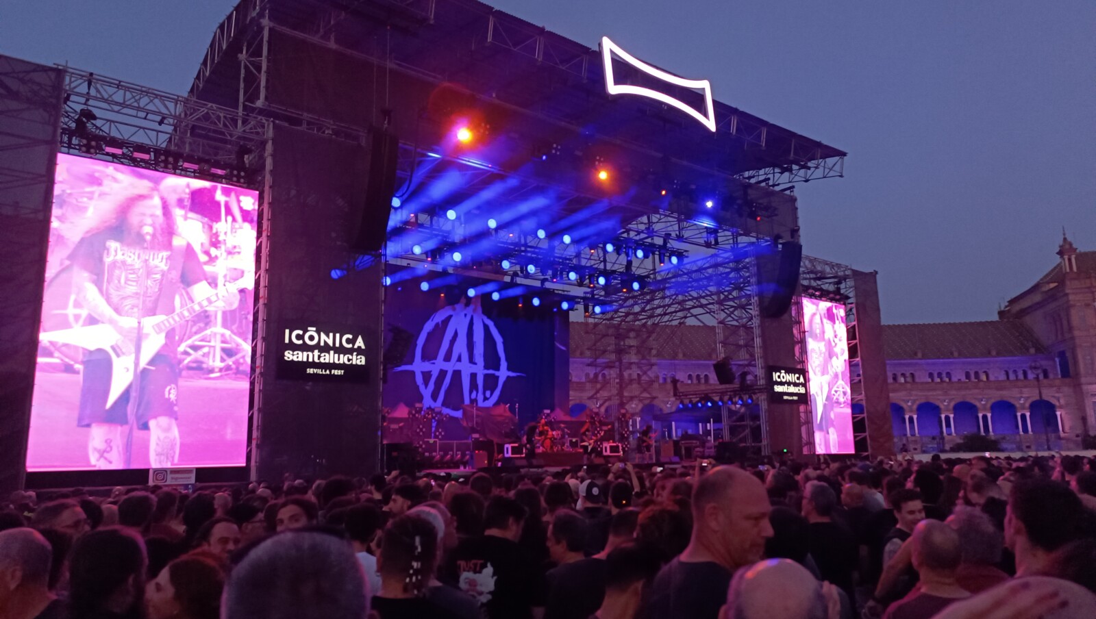 MEGADETH, metal, Angelus Apatrida, Icónica, Sevilla, Música, Partitura para el Fuego, trickster