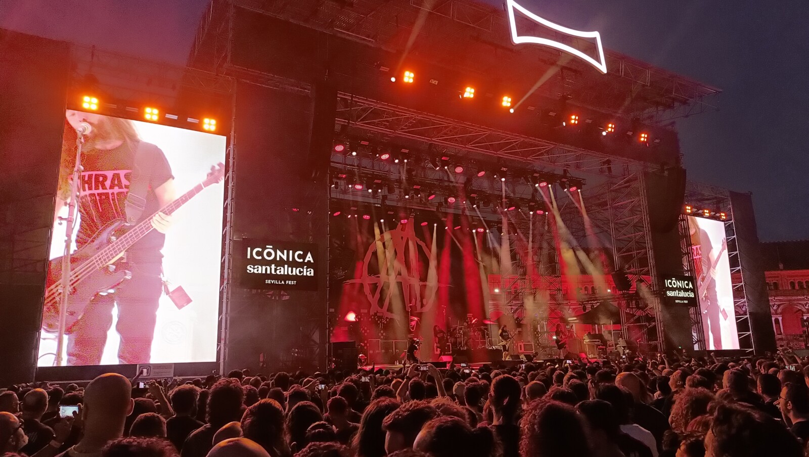 MEGADETH, metal, Angelus Apatrida, Icónica, Sevilla, Música, Partitura para el Fuego, trickster