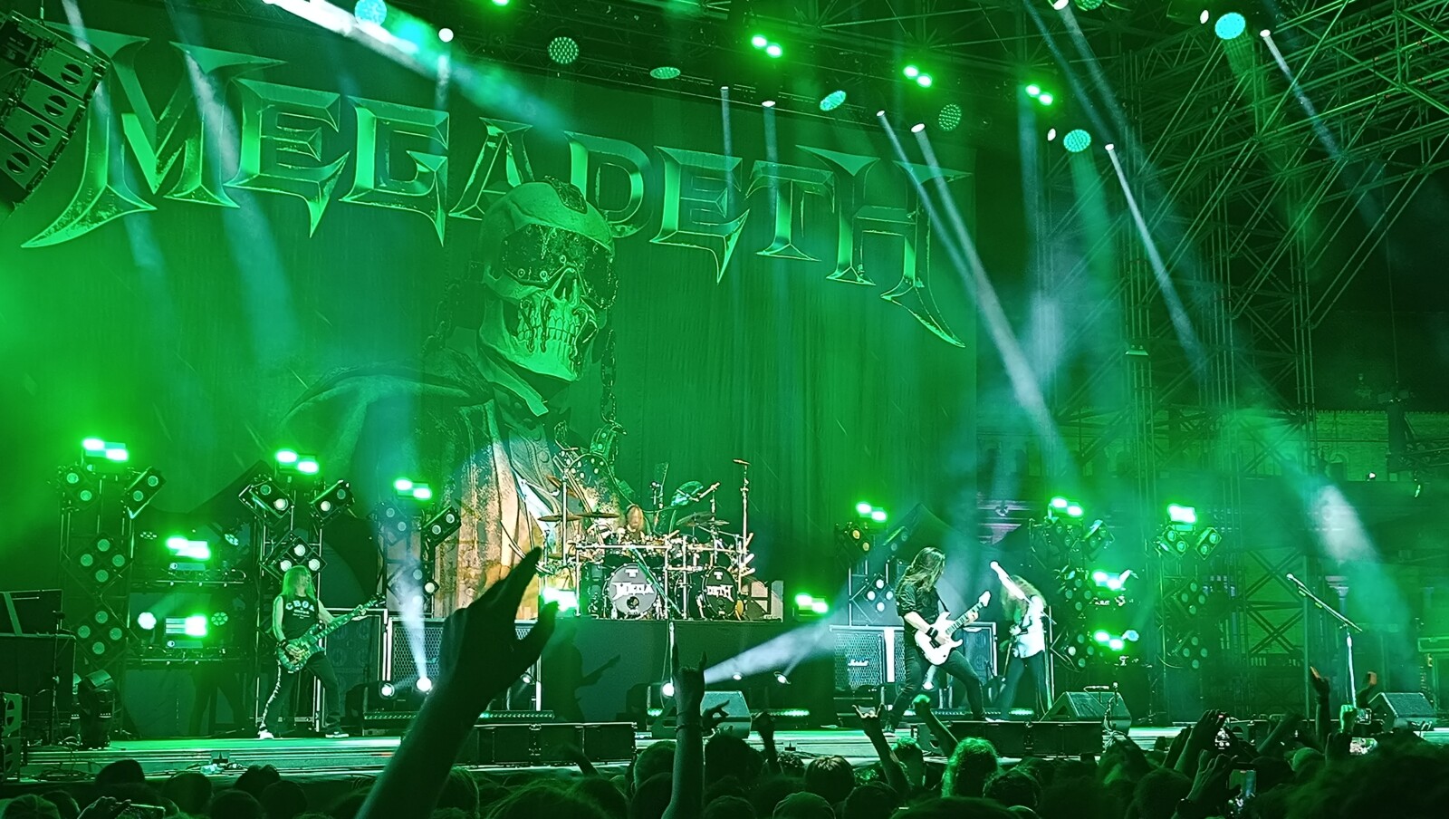 MEGADETH, metal, Angelus Apatrida, Icónica, Sevilla, Música, Partitura para el Fuego, trickster