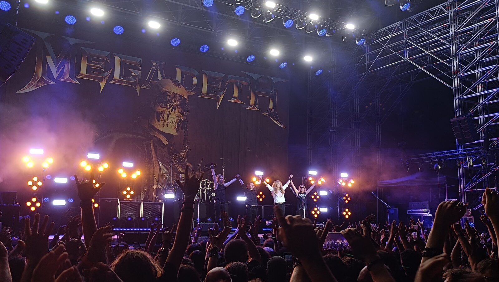 MEGADETH, metal, Angelus Apatrida, Icónica, Sevilla, Música, Partitura para el Fuego, trickster